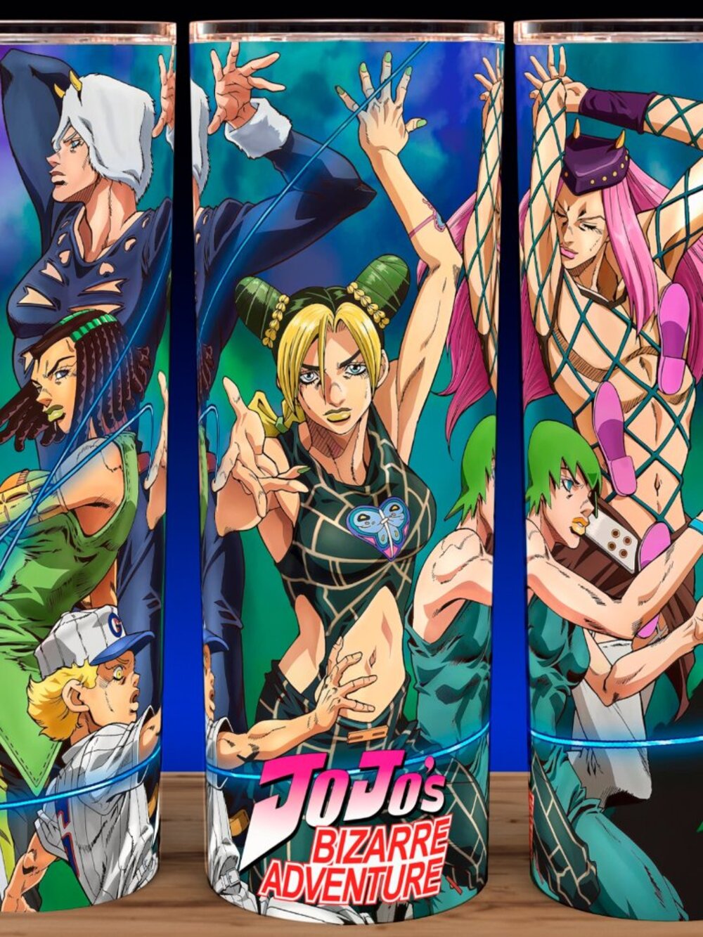 Jojo's Bizarre Adventure Anime Cup Mug Tumbler 20oz